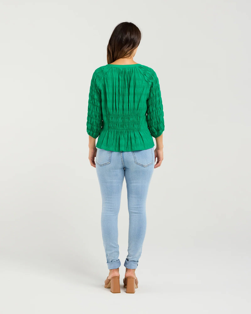 Grace Top Green