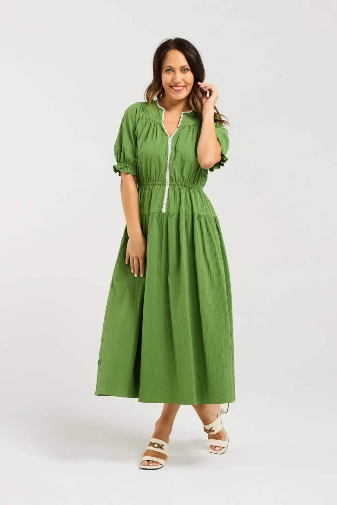 Matilda Dress Green