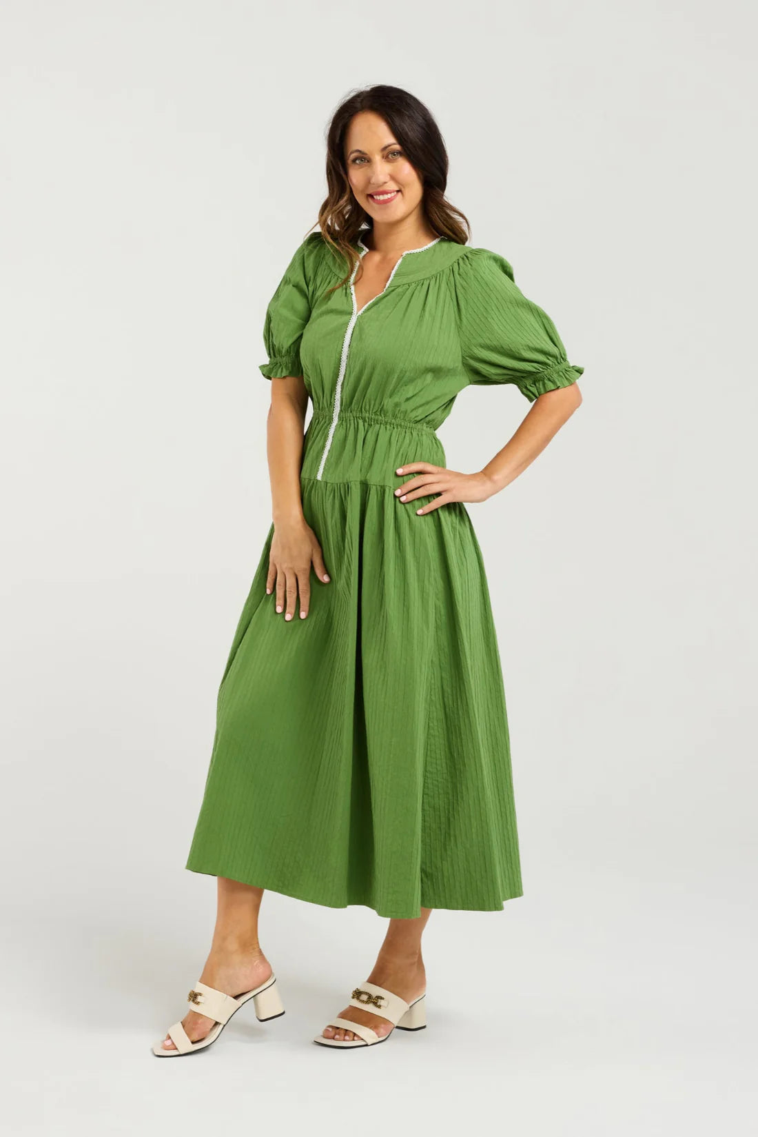 Matilda Dress Green