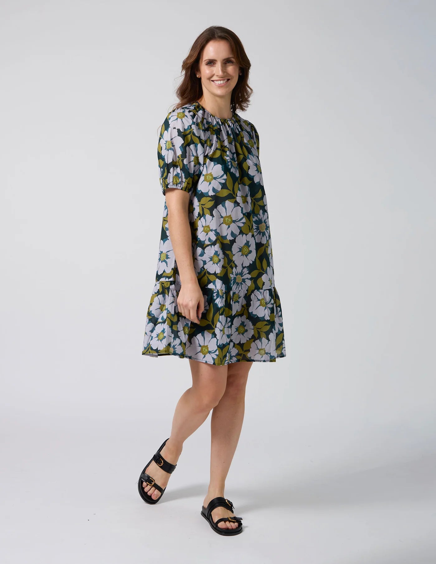 Isla Dress Nightfall in Giverny