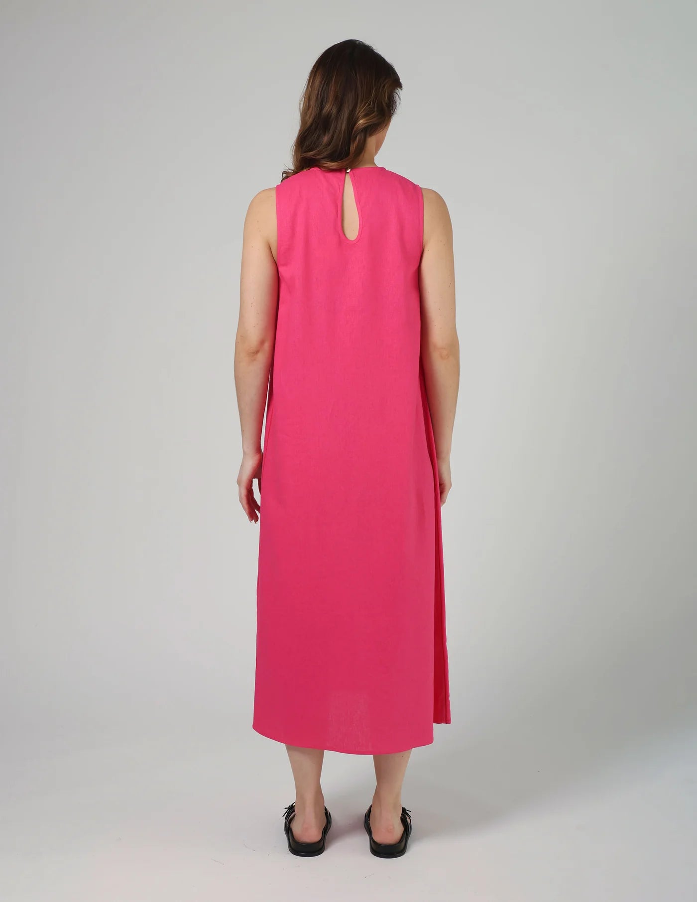Zora Dress Fuchsia