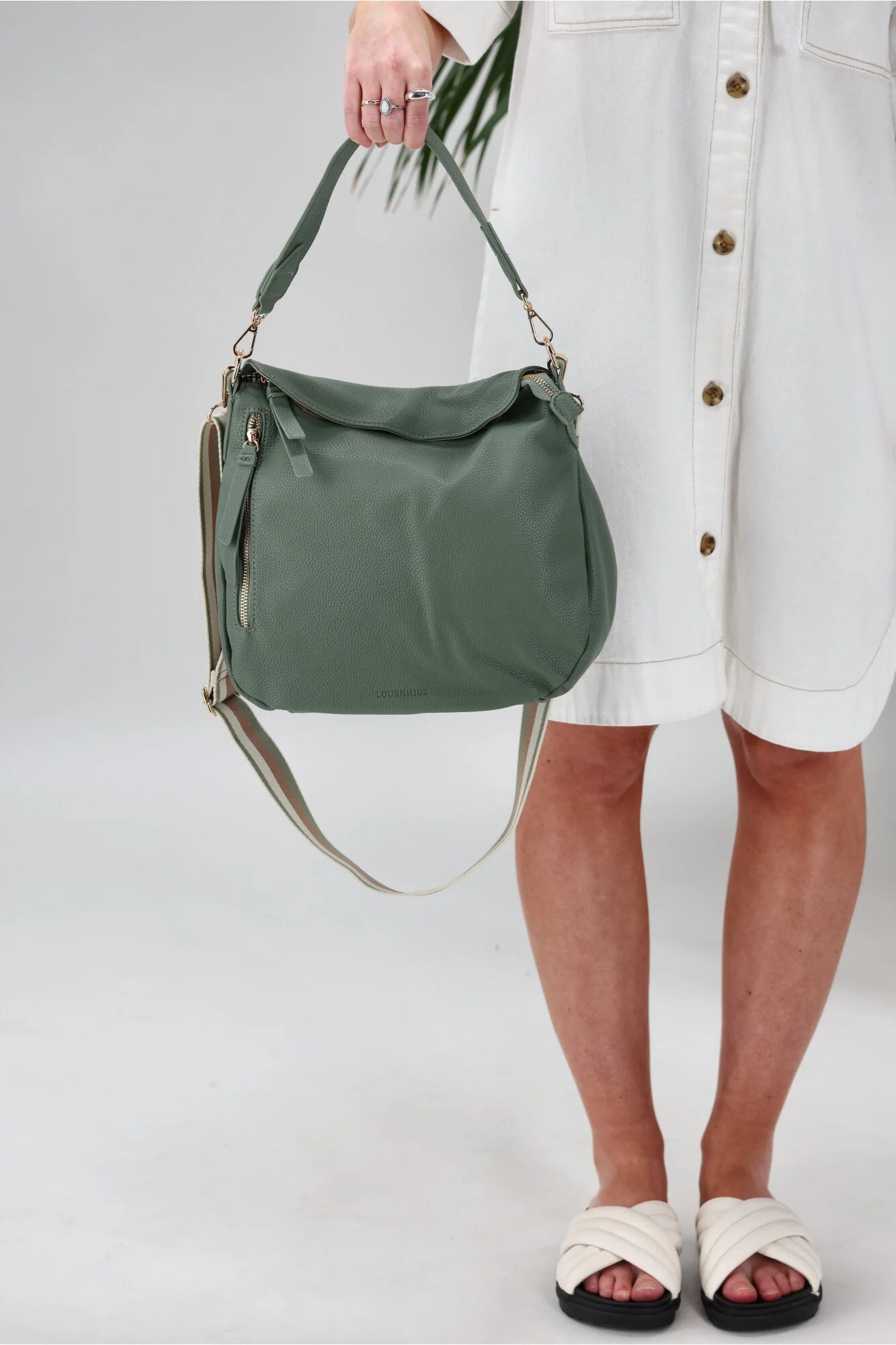 Nadia Shoulder Bag Sage Green