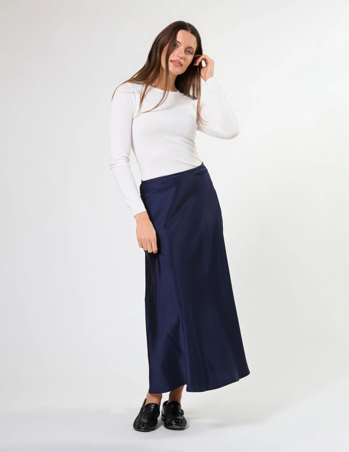 Callista Skirt Midnight Navy