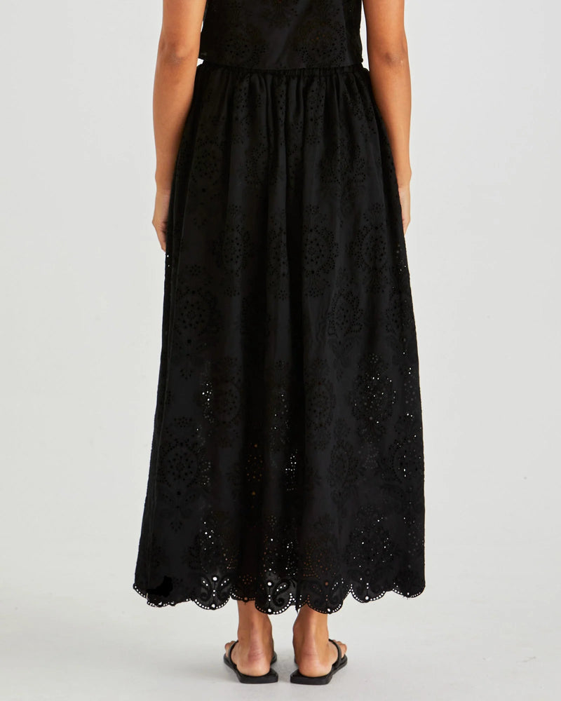 Ani Full Skirt Black
