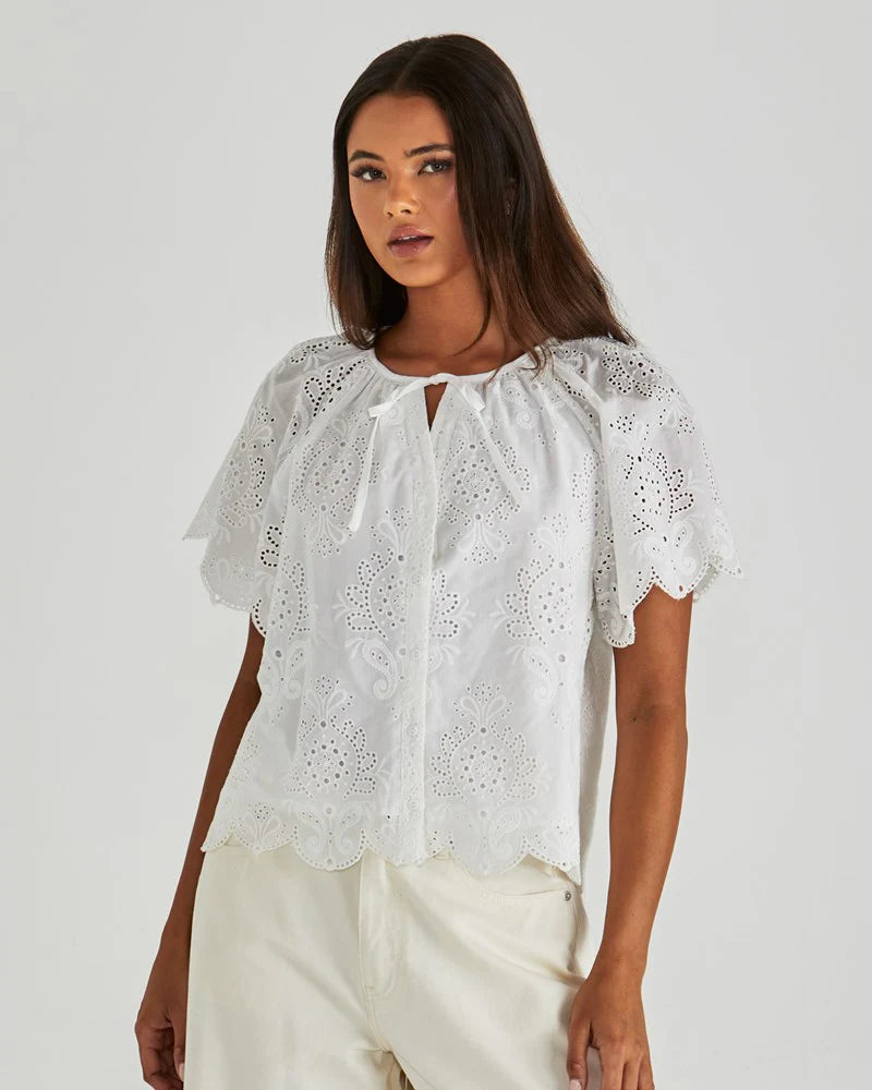 Ani Blouse White