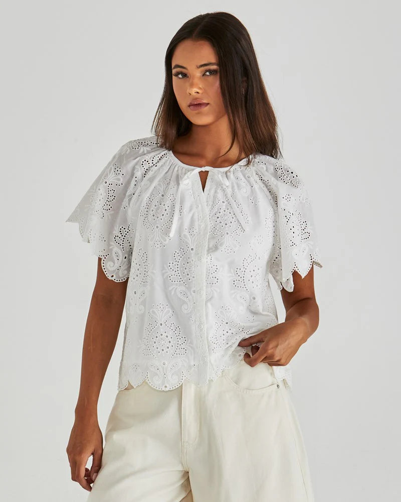 Ani Blouse White