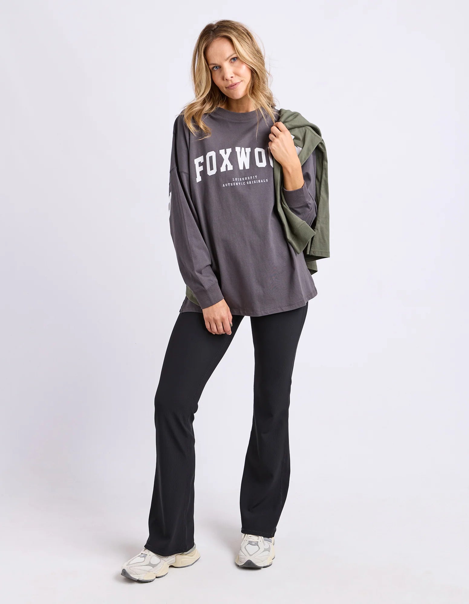 Interval Long Sleeve Charcoal