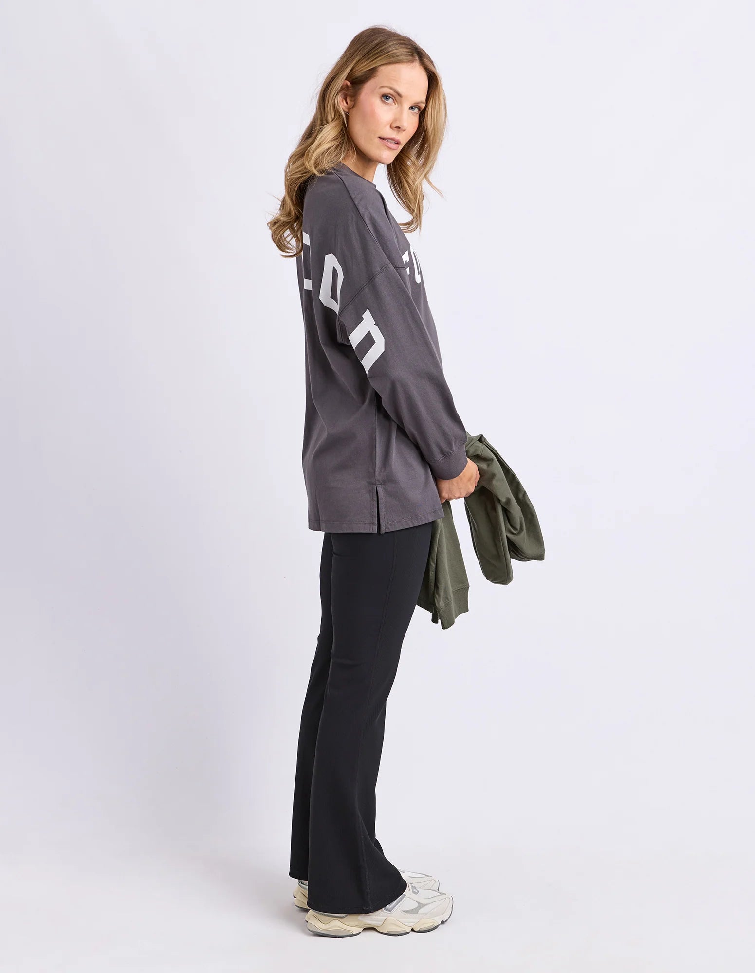 Interval Long Sleeve Charcoal