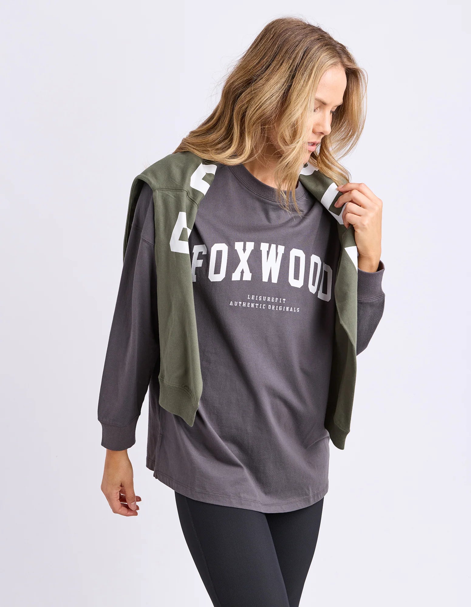 Interval Long Sleeve Charcoal