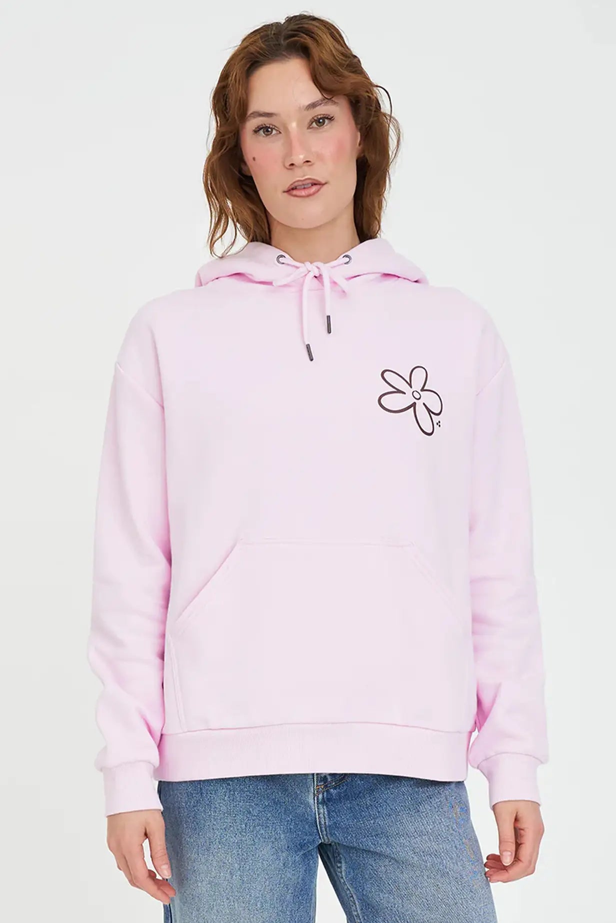 Flower Bomb Slouch Hoodie Petal