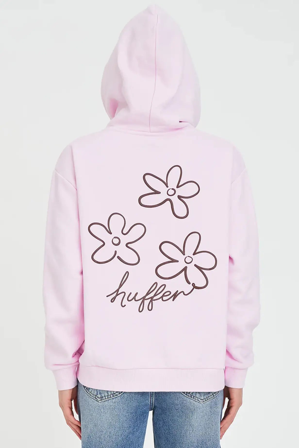 Flower Bomb Slouch Hoodie Petal