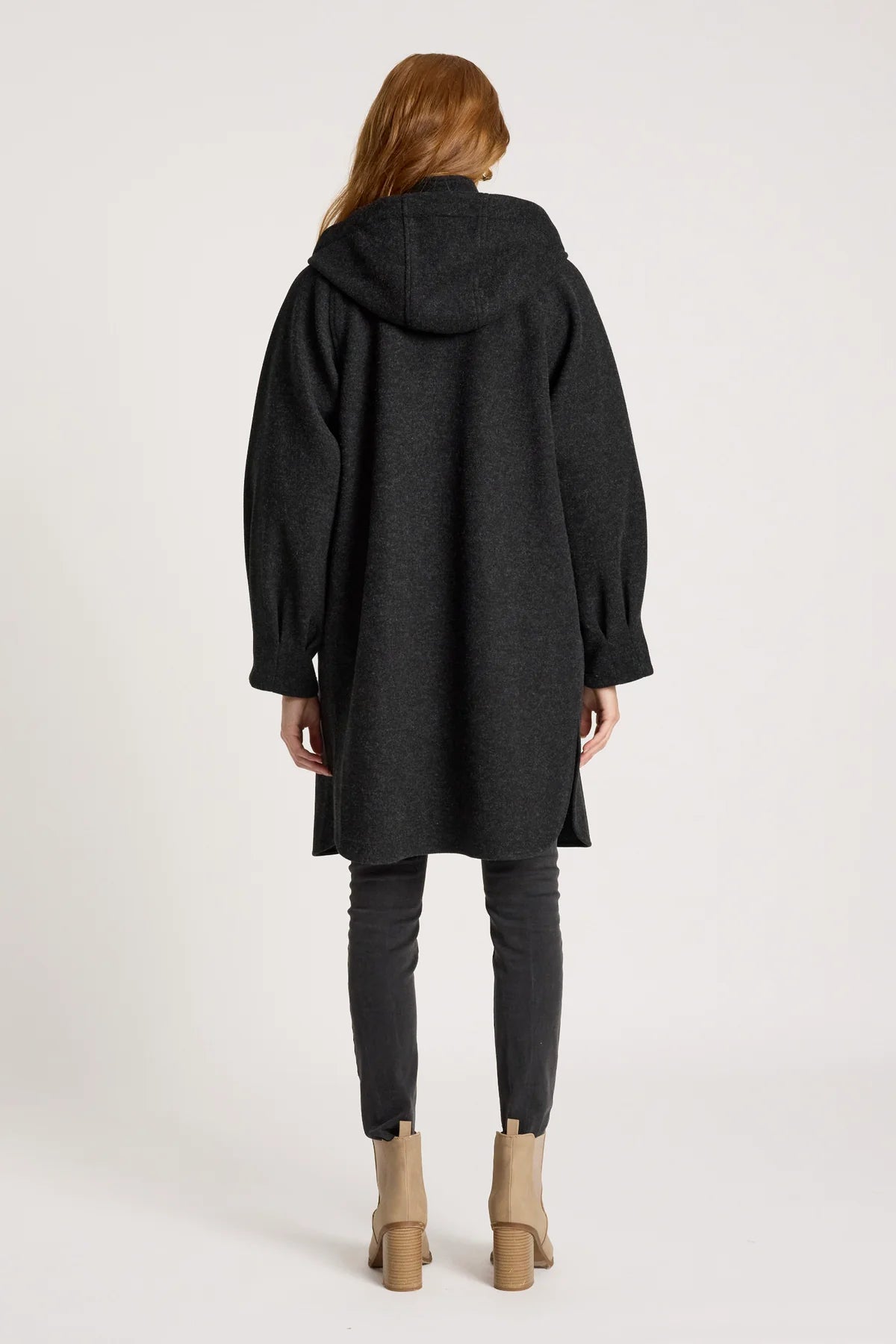 Sable Hood Jacket Char