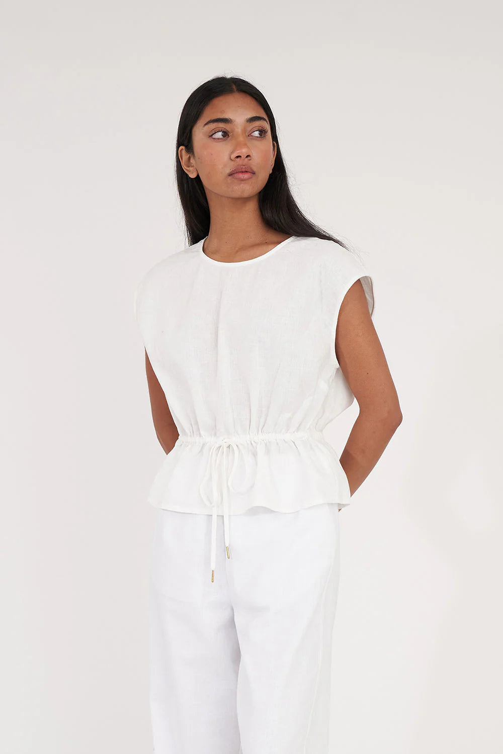 Lin-In Briar Top Chalk