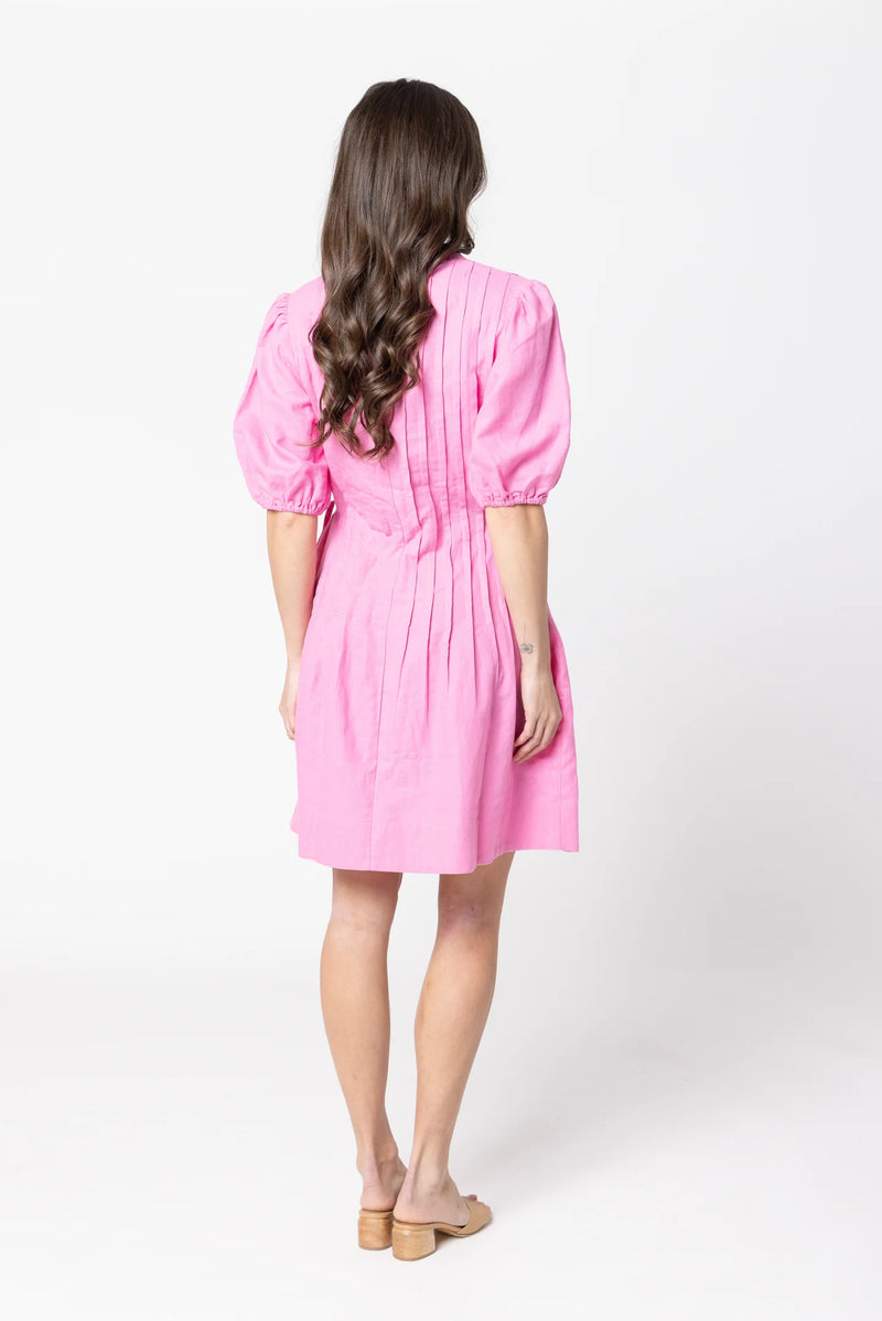 Indulgent Shirt Dress Bubblegum