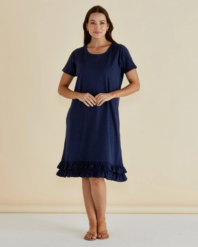 Aaliyah Dress Navy