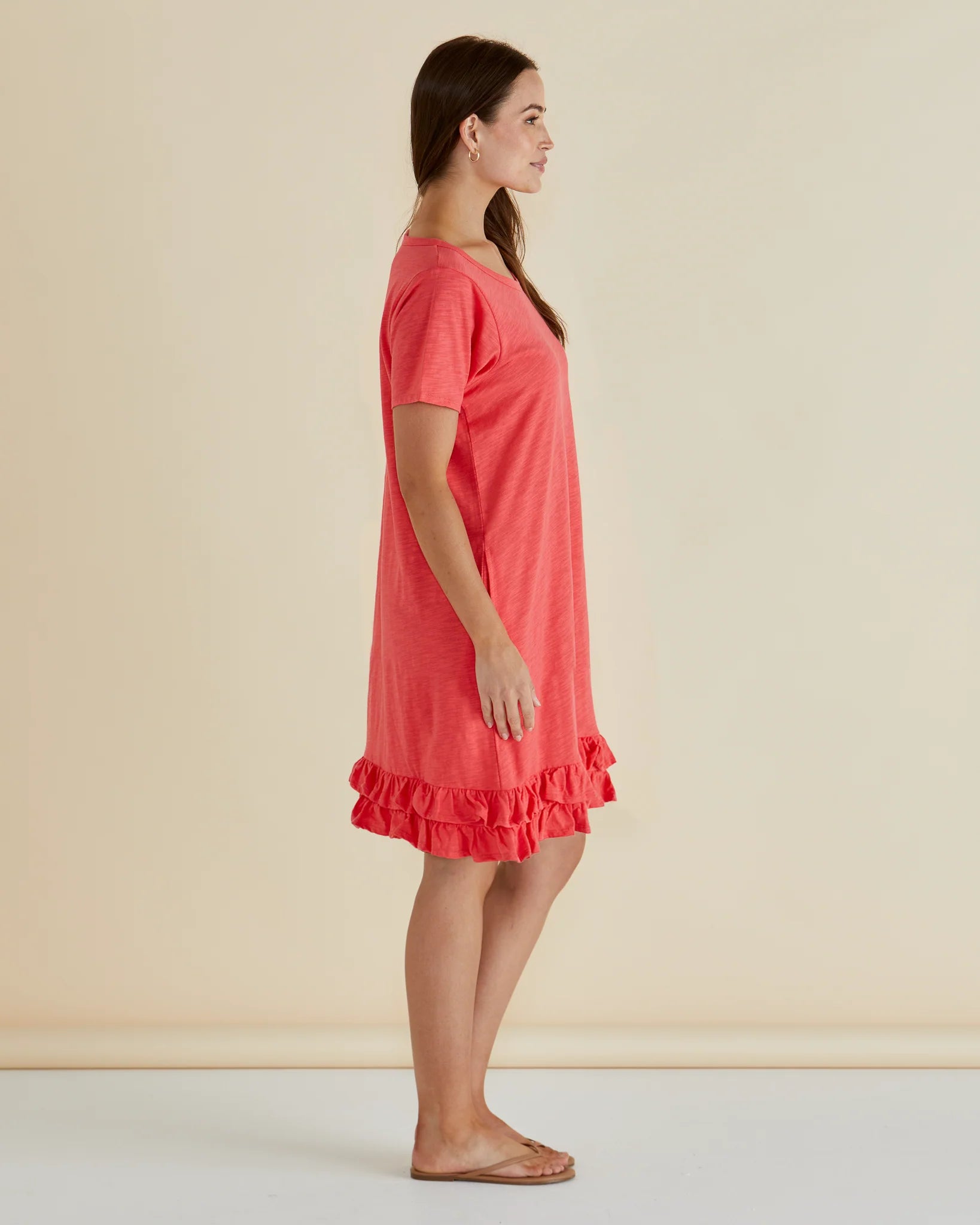 Aaliyah Dress Grapefruit Pink