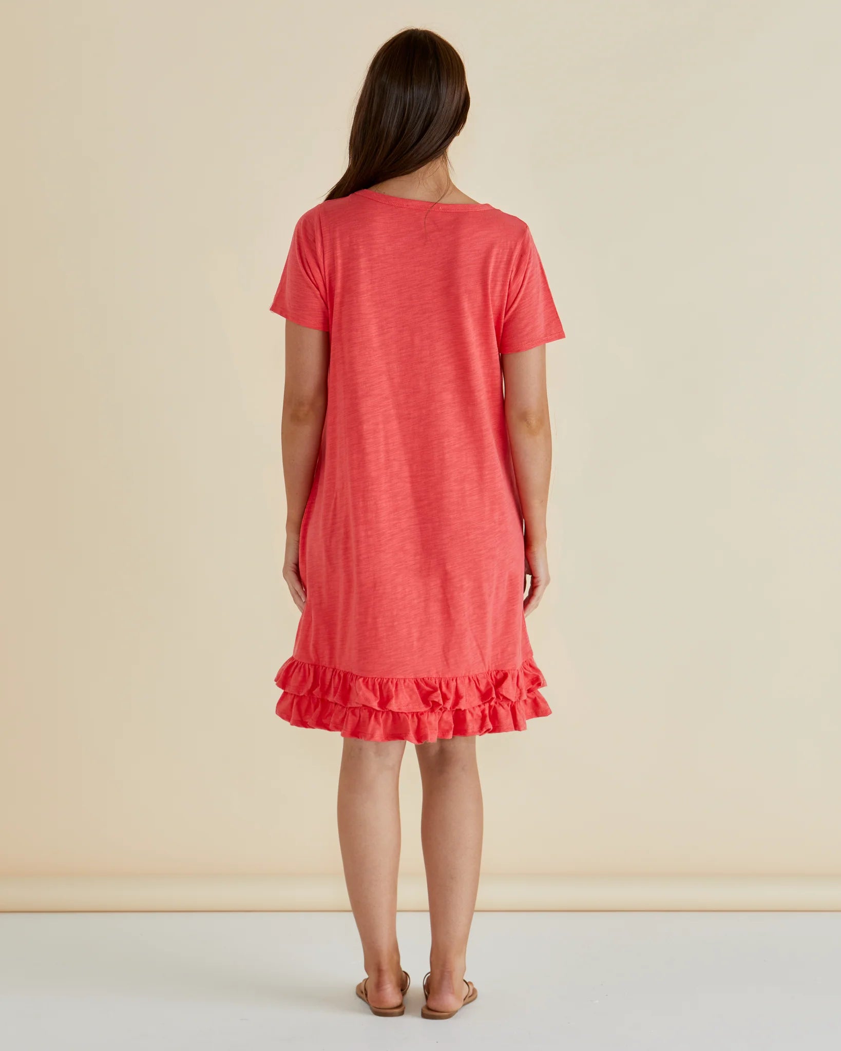 Aaliyah Dress Grapefruit Pink