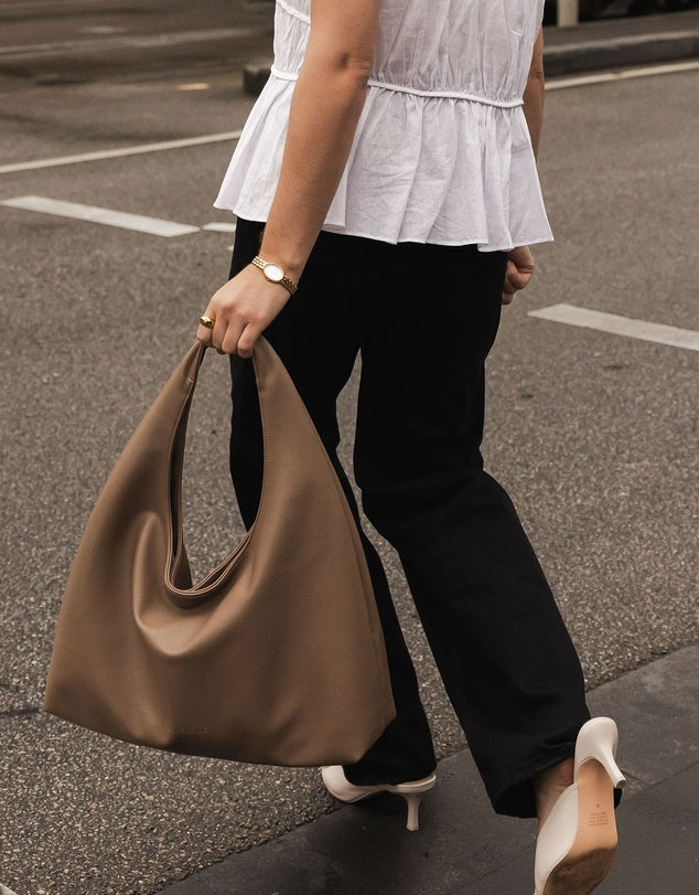 Monaco Shoulder Bag Mocha Mousse