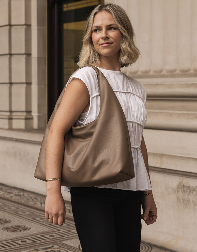 Monaco Shoulder Bag Mocha Mousse