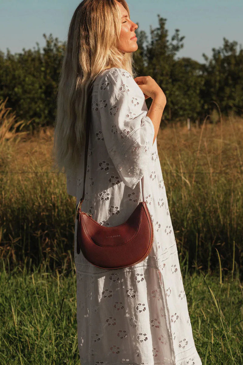 Lane Crossbody Bag Burgundy