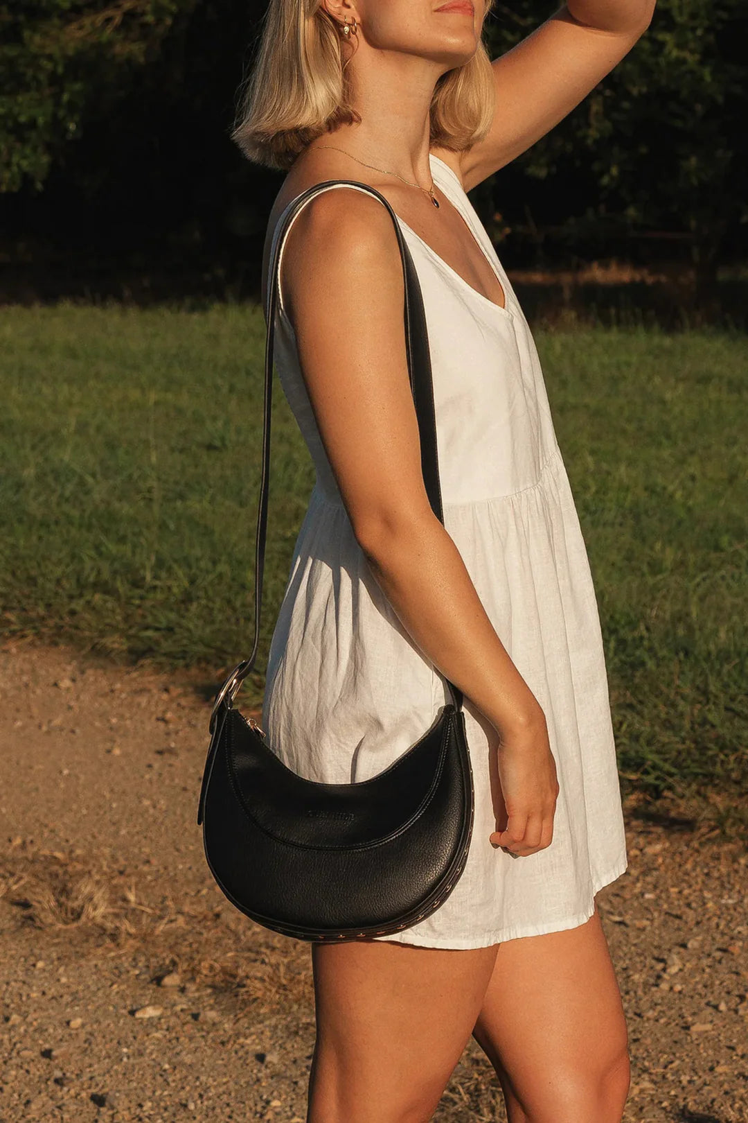 Lane Crossbody Bag Black