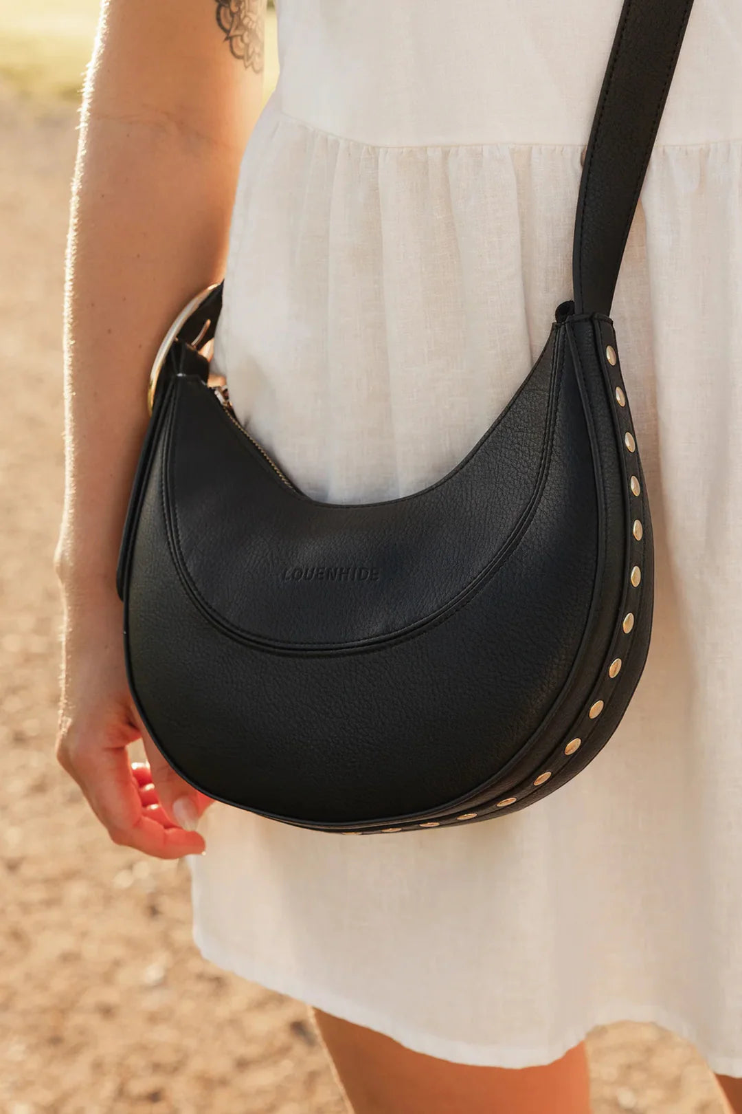Lane Crossbody Bag Black