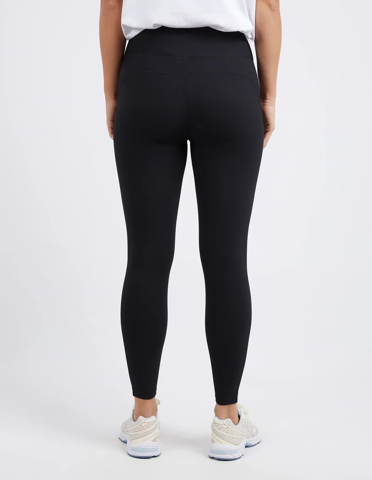 Luxe Rib Legging Black