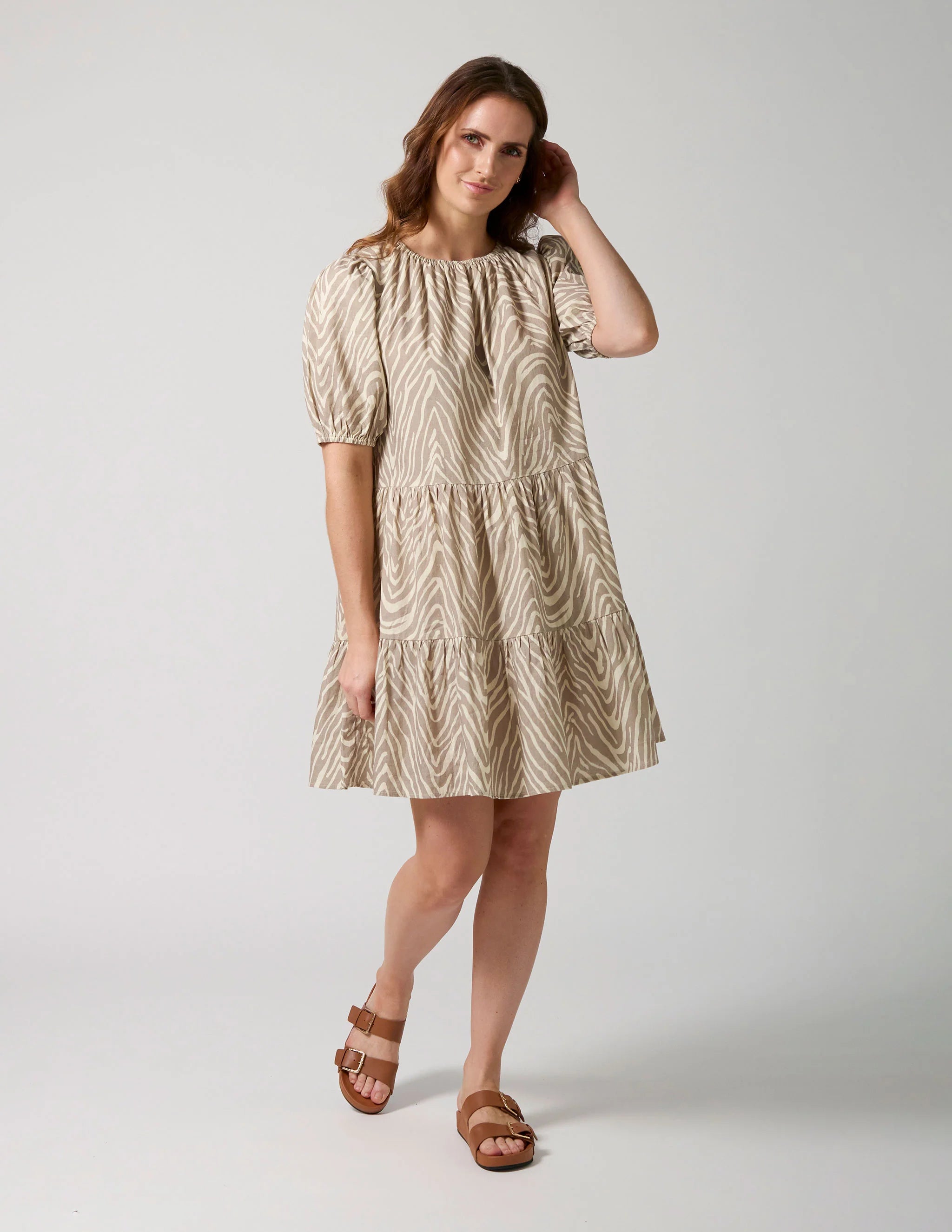 Olive Dress Dubai Desert