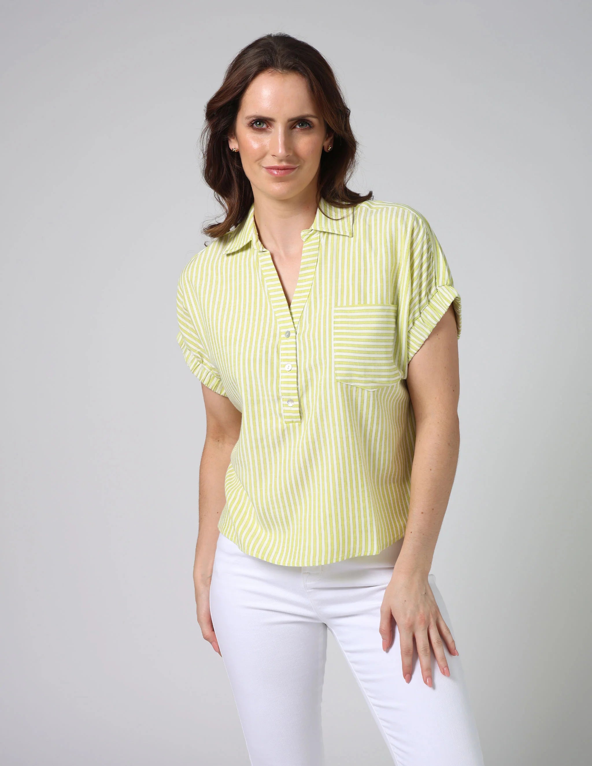 Giselle Shirt Lime