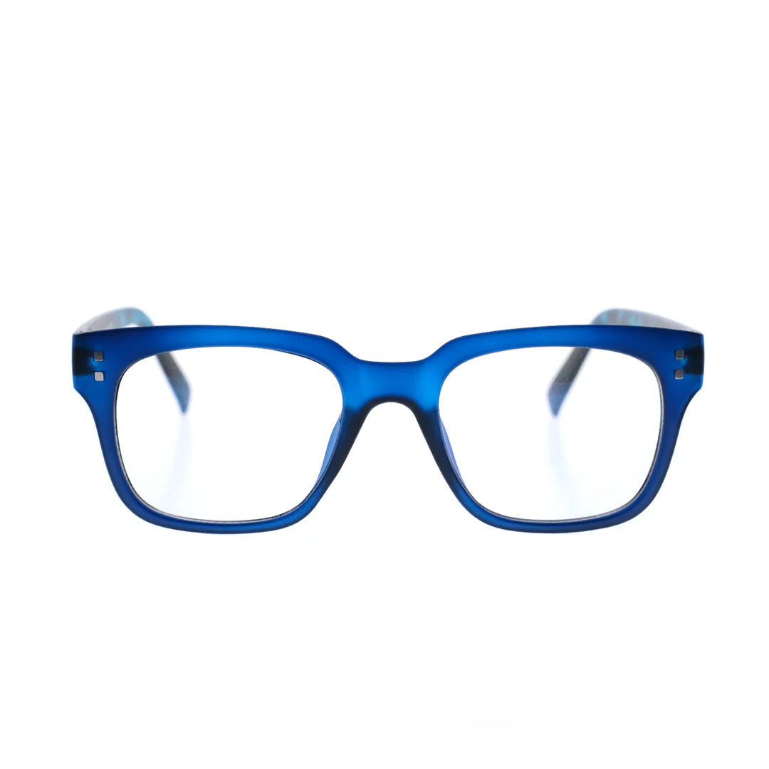 10am Dark Blue Reading Glasses
