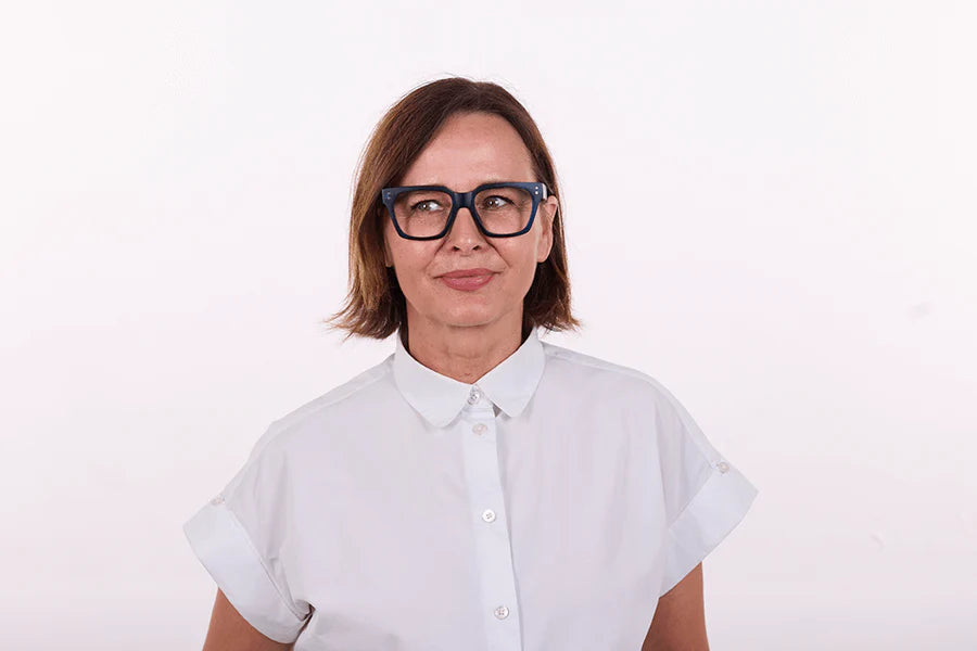 10am Dark Blue Reading Glasses