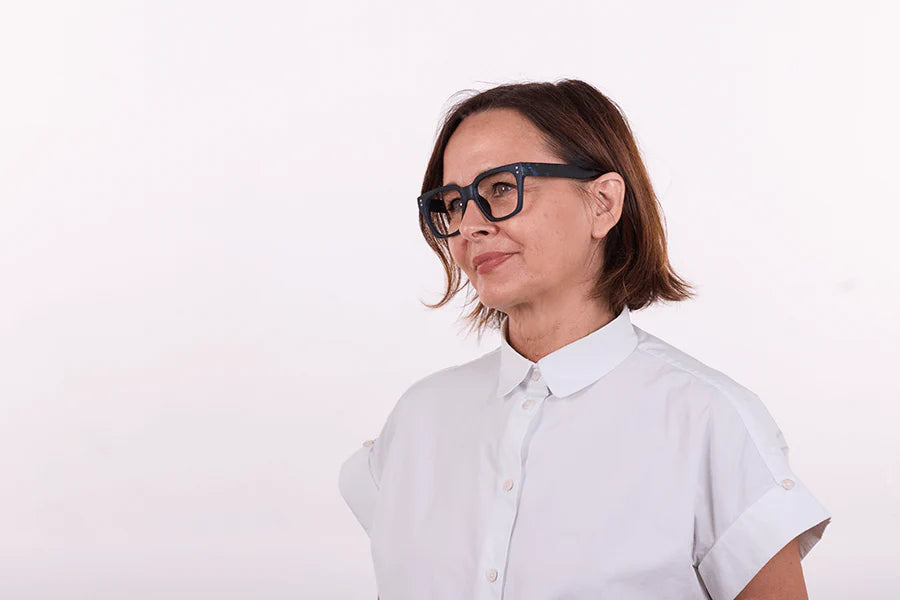 10am Dark Blue Reading Glasses