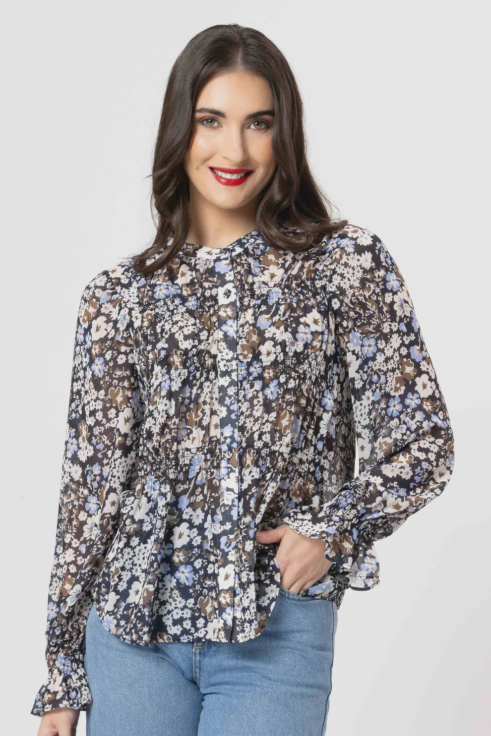 Bonita Top Woodland Blossom