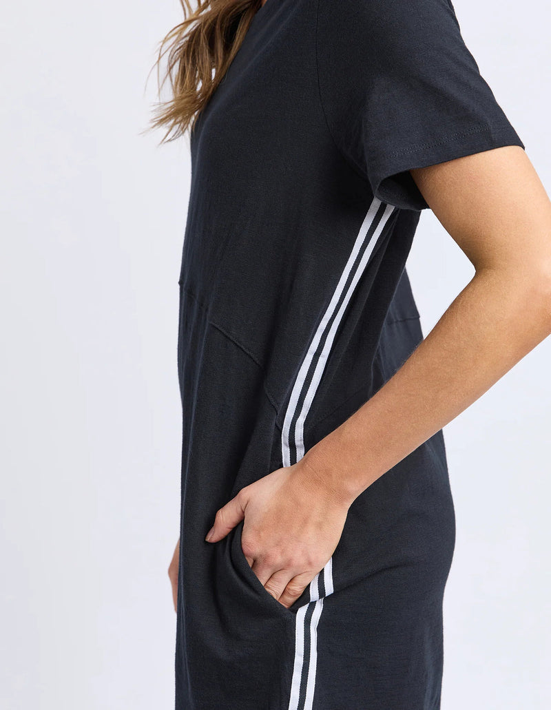 Bay Tape Dress Black
