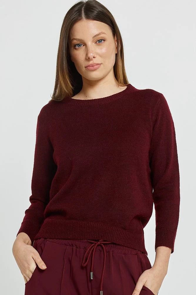 Morris Sweater Wine