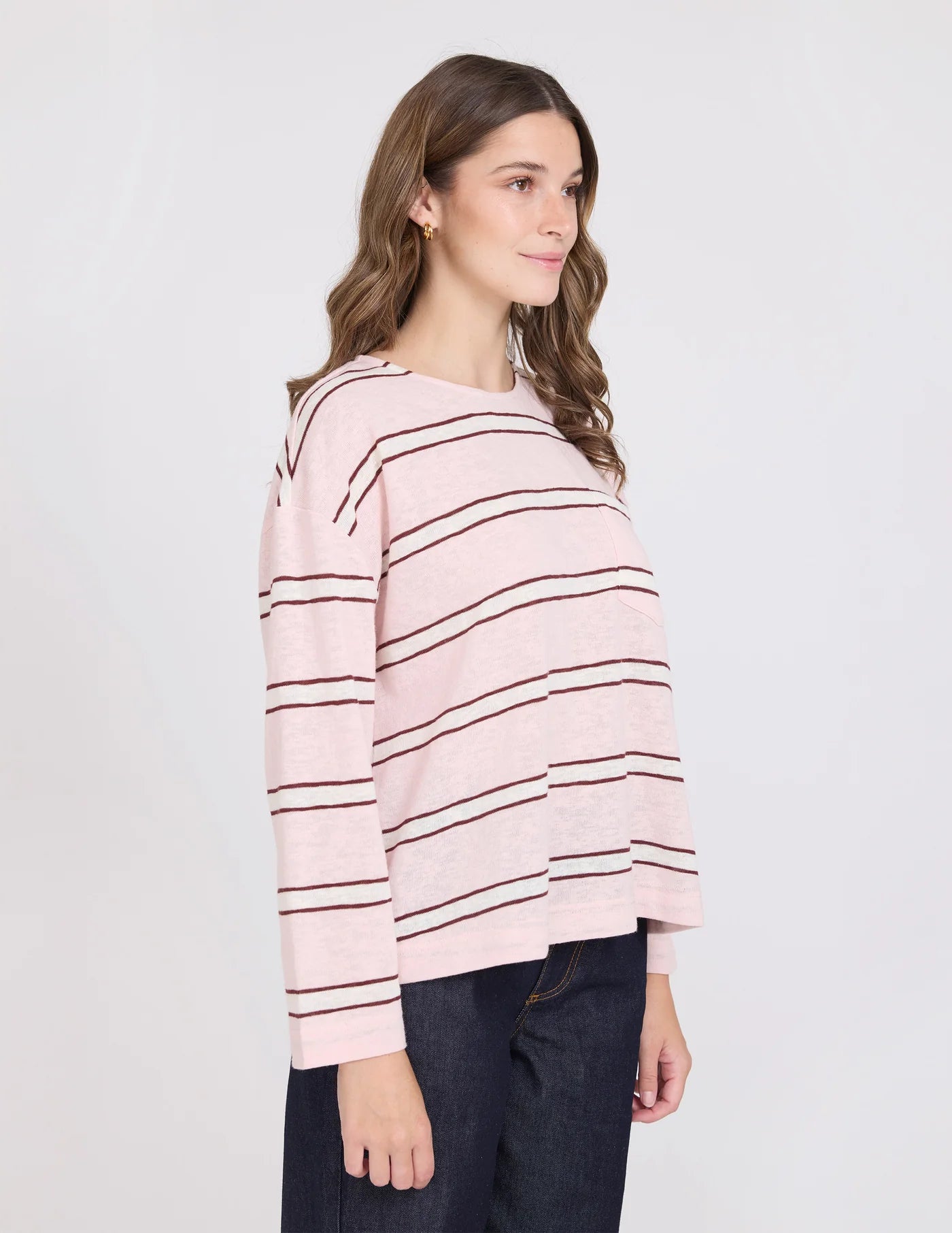 Lobby Tee Neapolitan Stripe