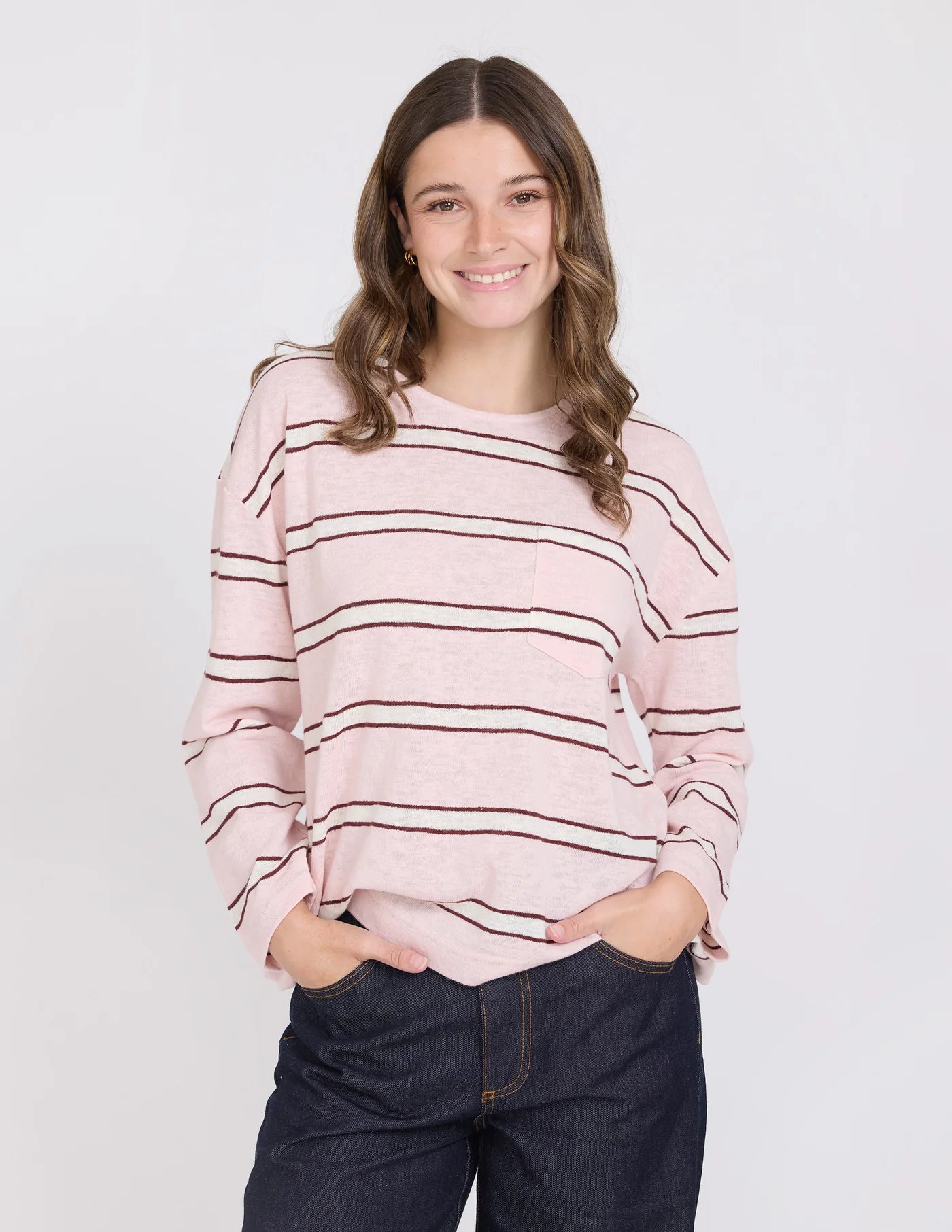Lobby Tee Neapolitan Stripe