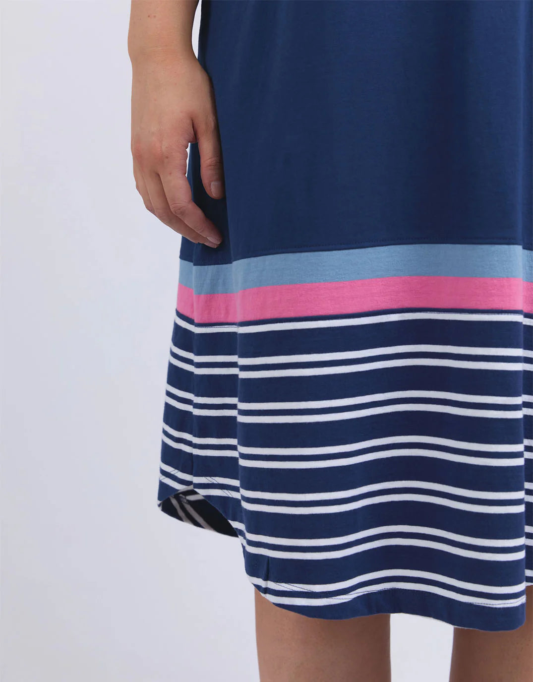 Sylvia Tee Dress Blue Depths