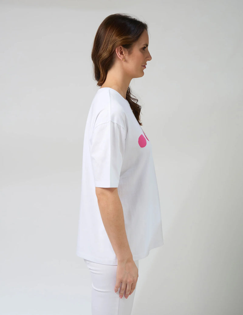 Porter Tee Isola Bella White