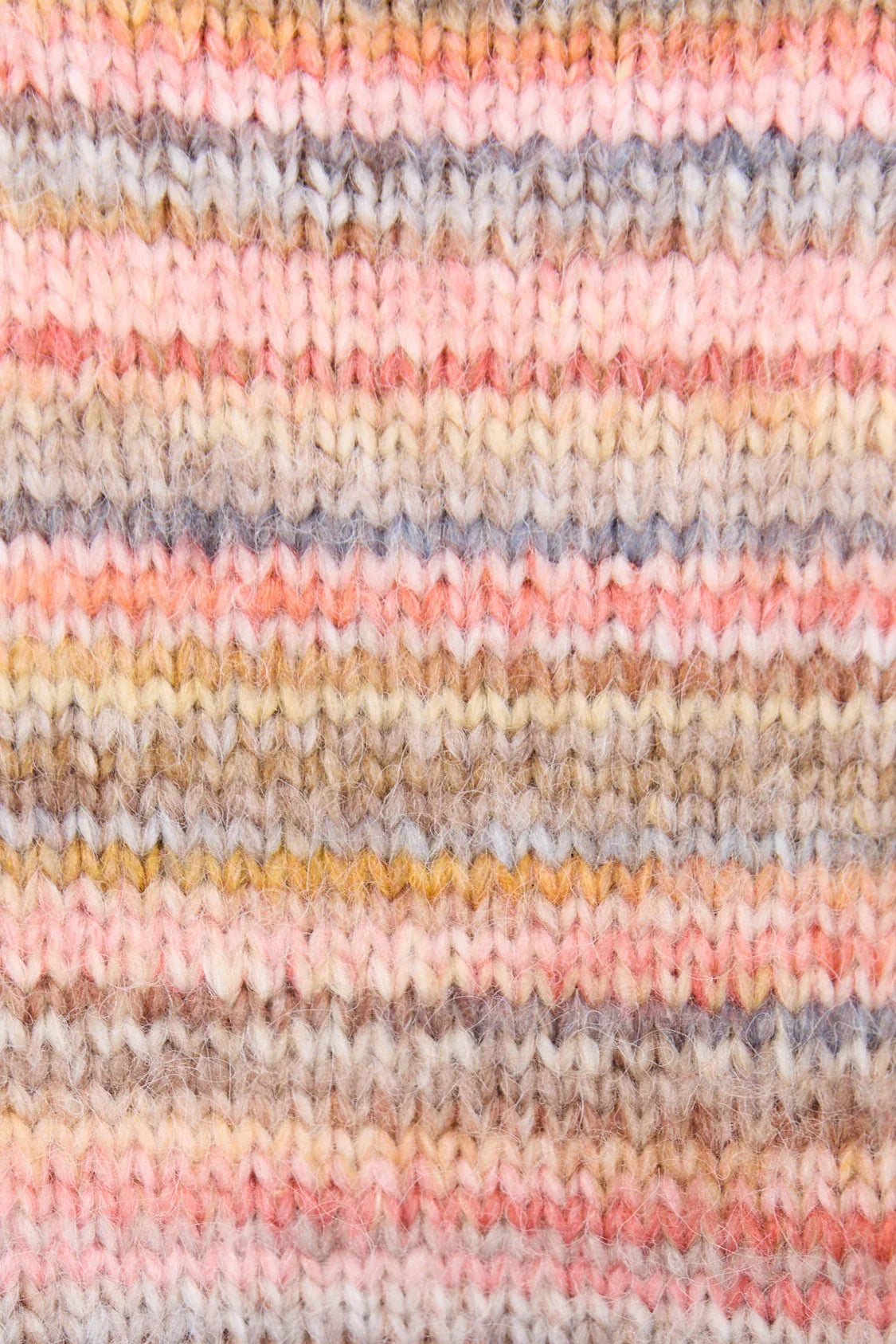 Arbitrary Rose Multi Space Dye Crewneck Jumper
