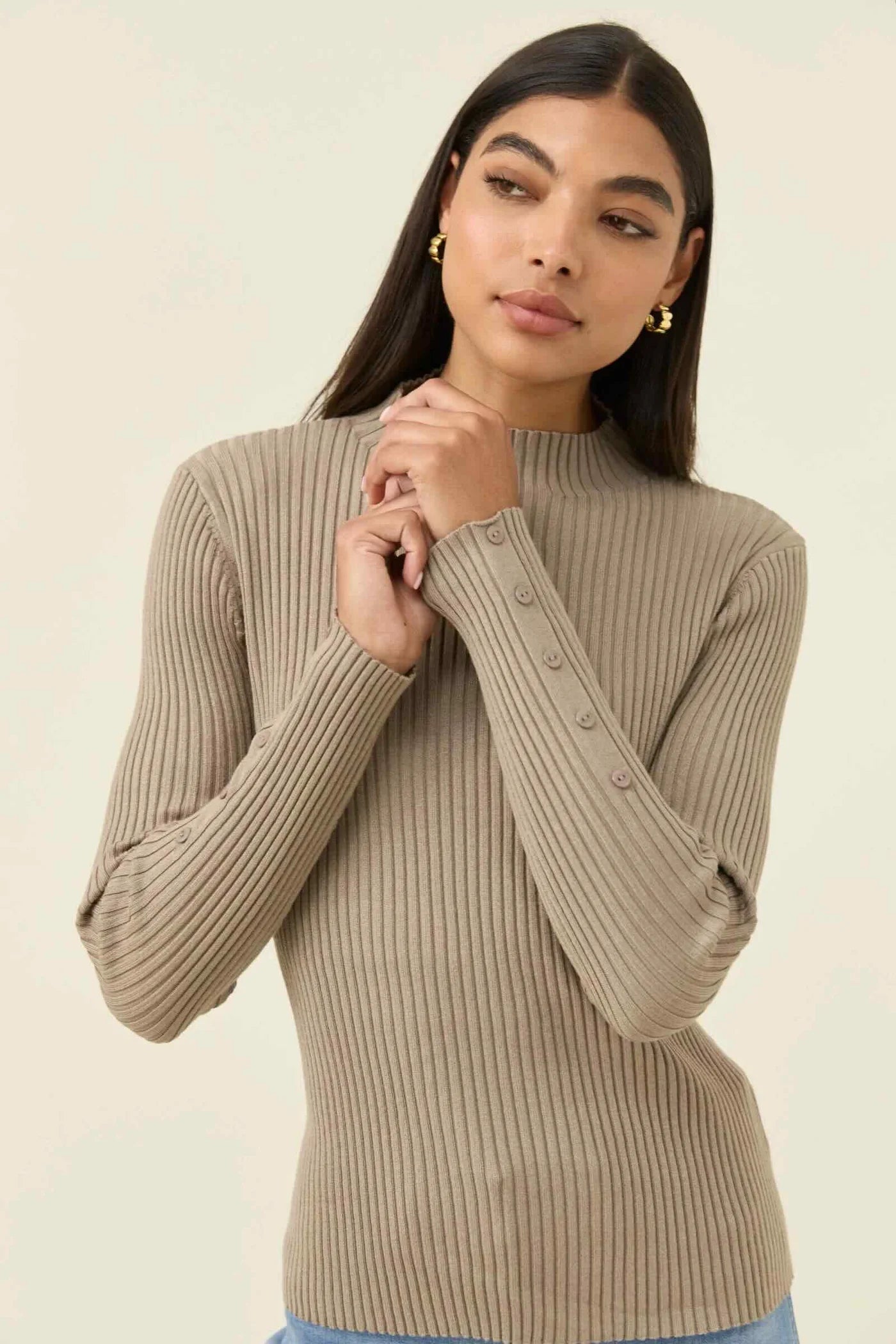 Juno Knit Top Stone