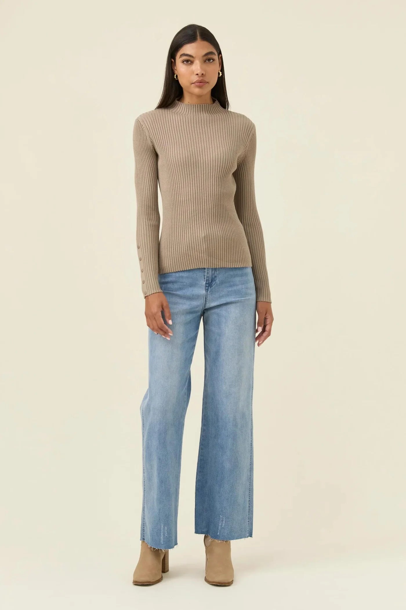 Juno Knit Top Stone