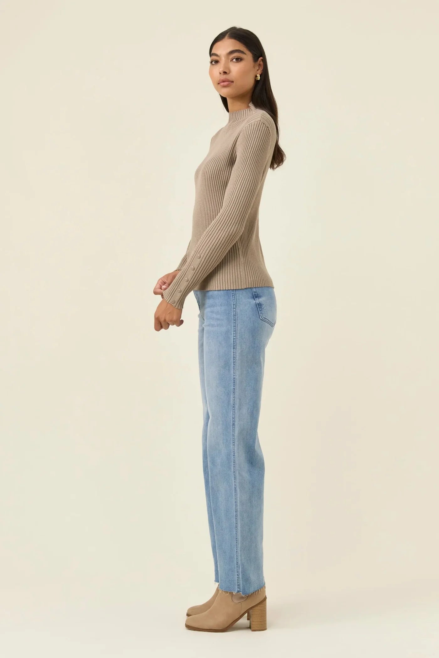 Juno Knit Top Stone