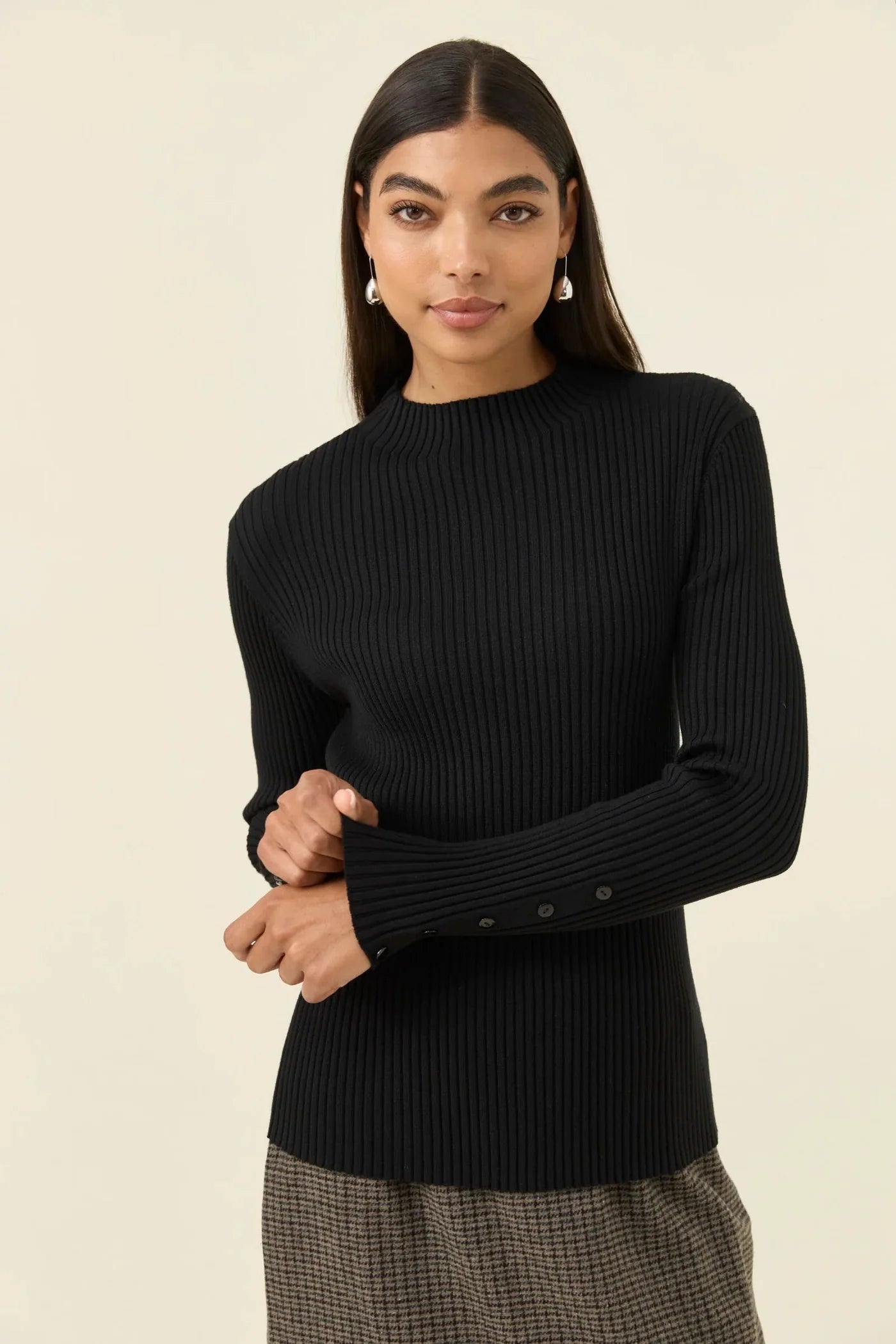 Juno Knit Top Onyx