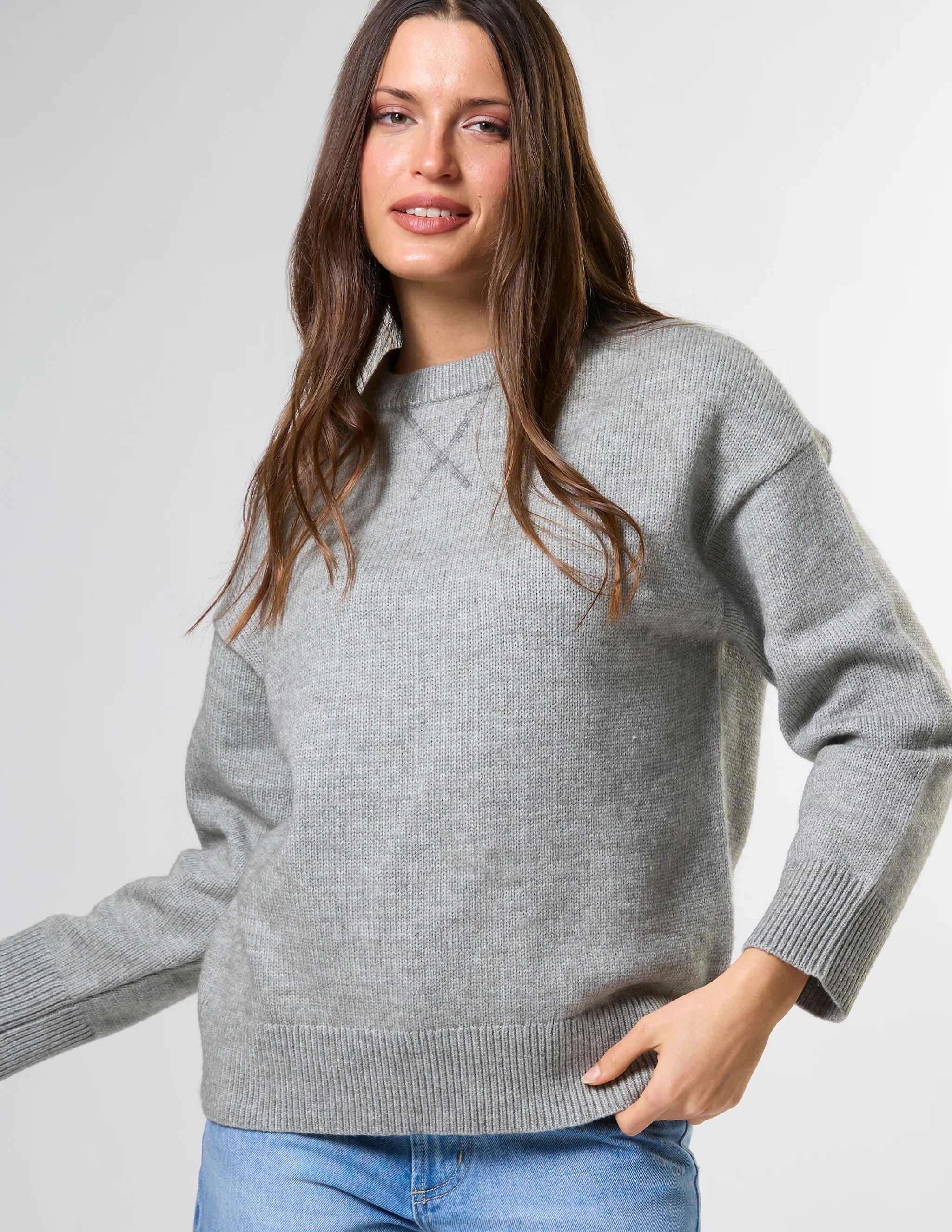 Adaline Jumper Grey Marle
