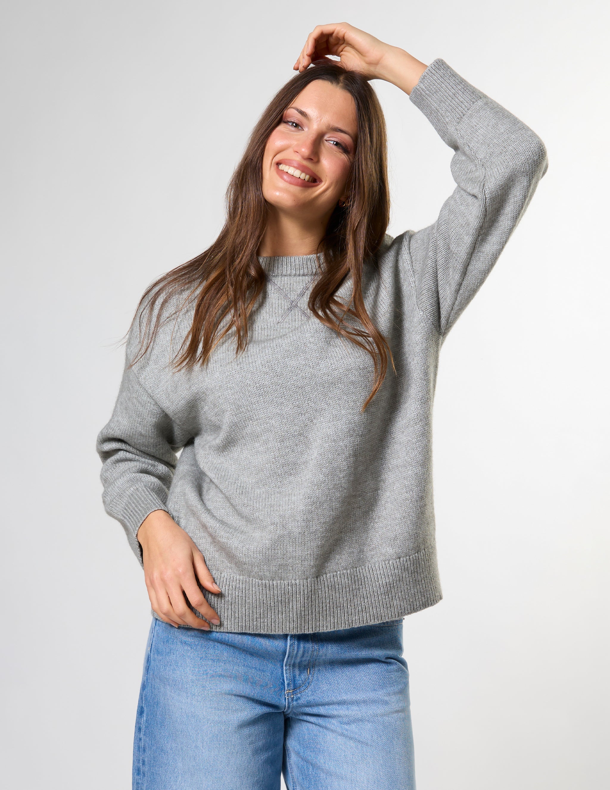 Adaline Jumper Grey Marle