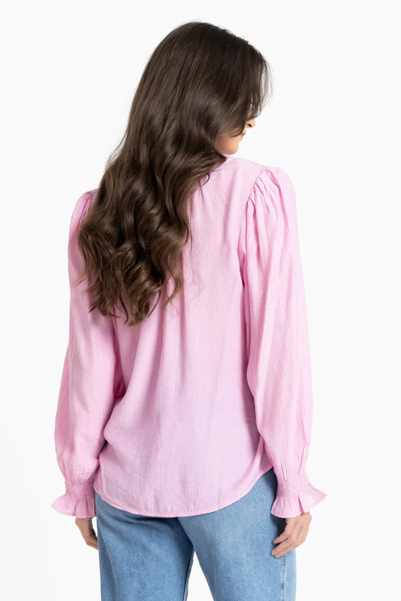 Addyson Long Sleeve Top Pink