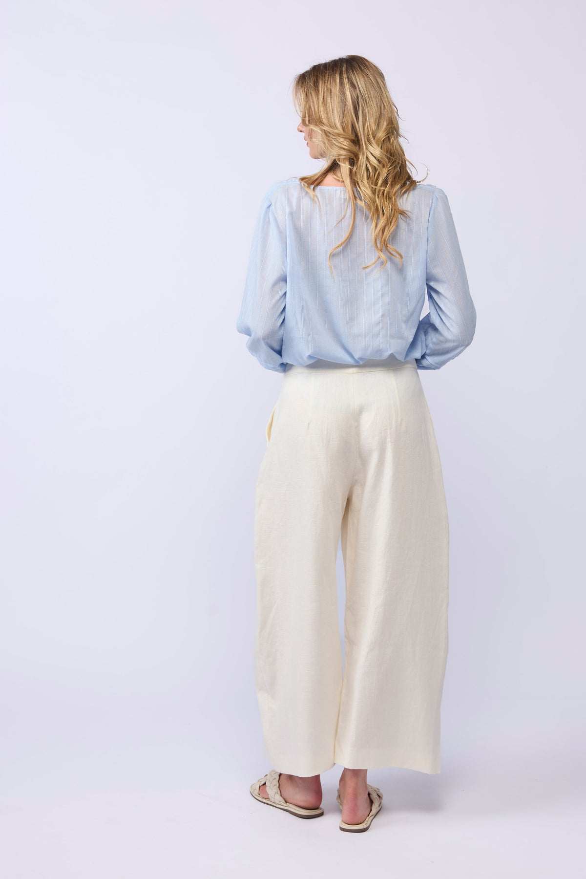 Amelia Blouse Soft Blue