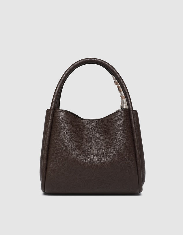 Steffie Mini Tote Bag Chocolate