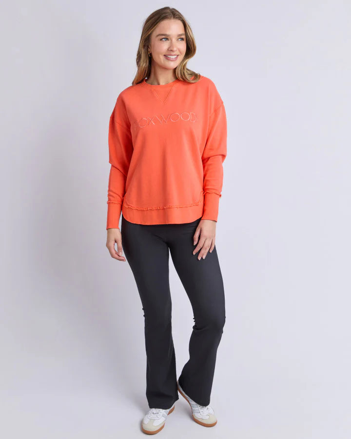 Simplified Crew Orange Red